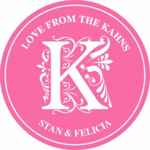 Pink initial