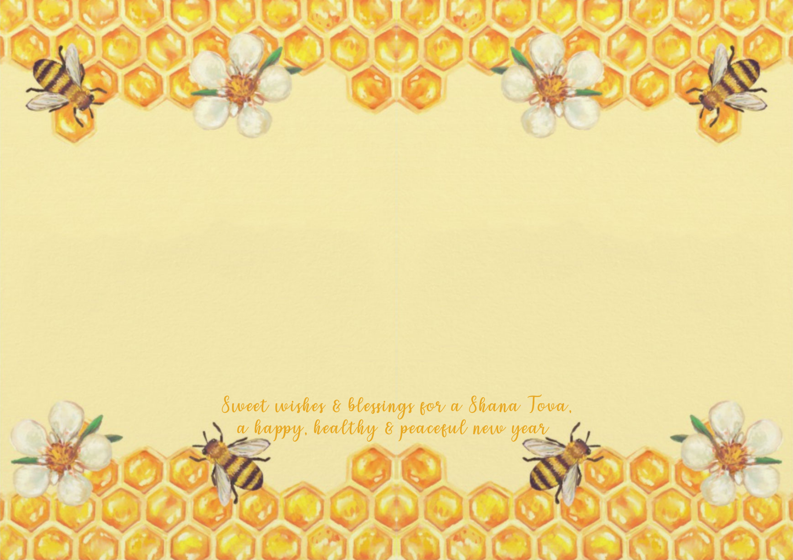 Rosh Hashana Bees