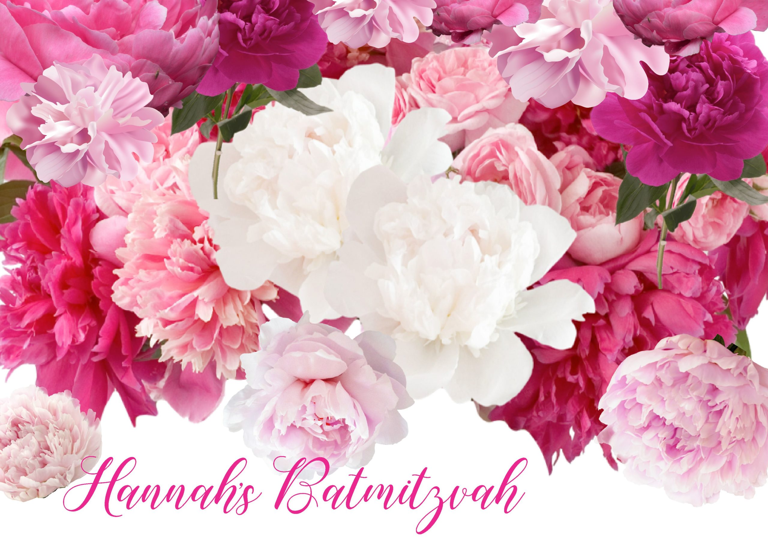 Pink flowers