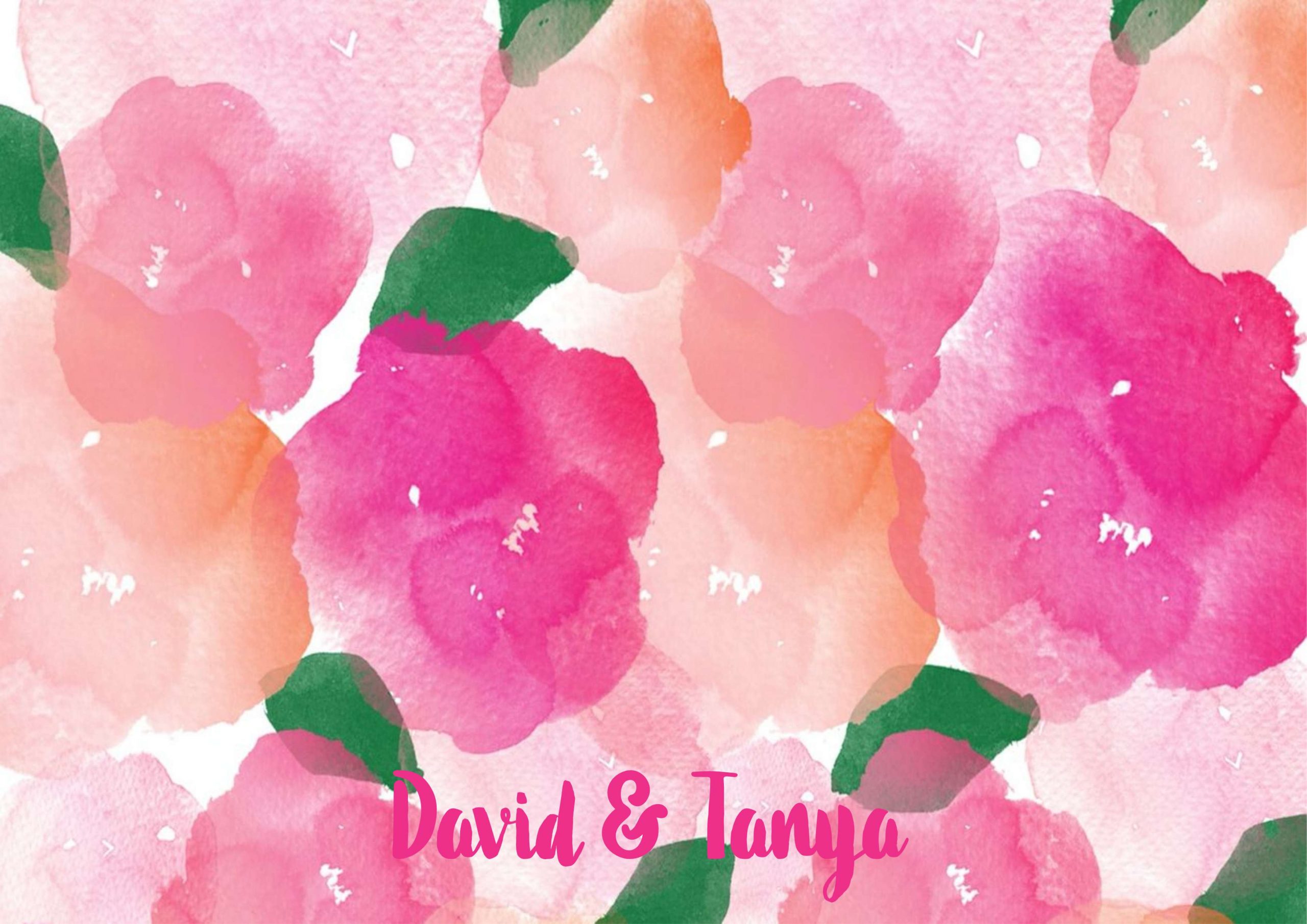 Flowers pinks