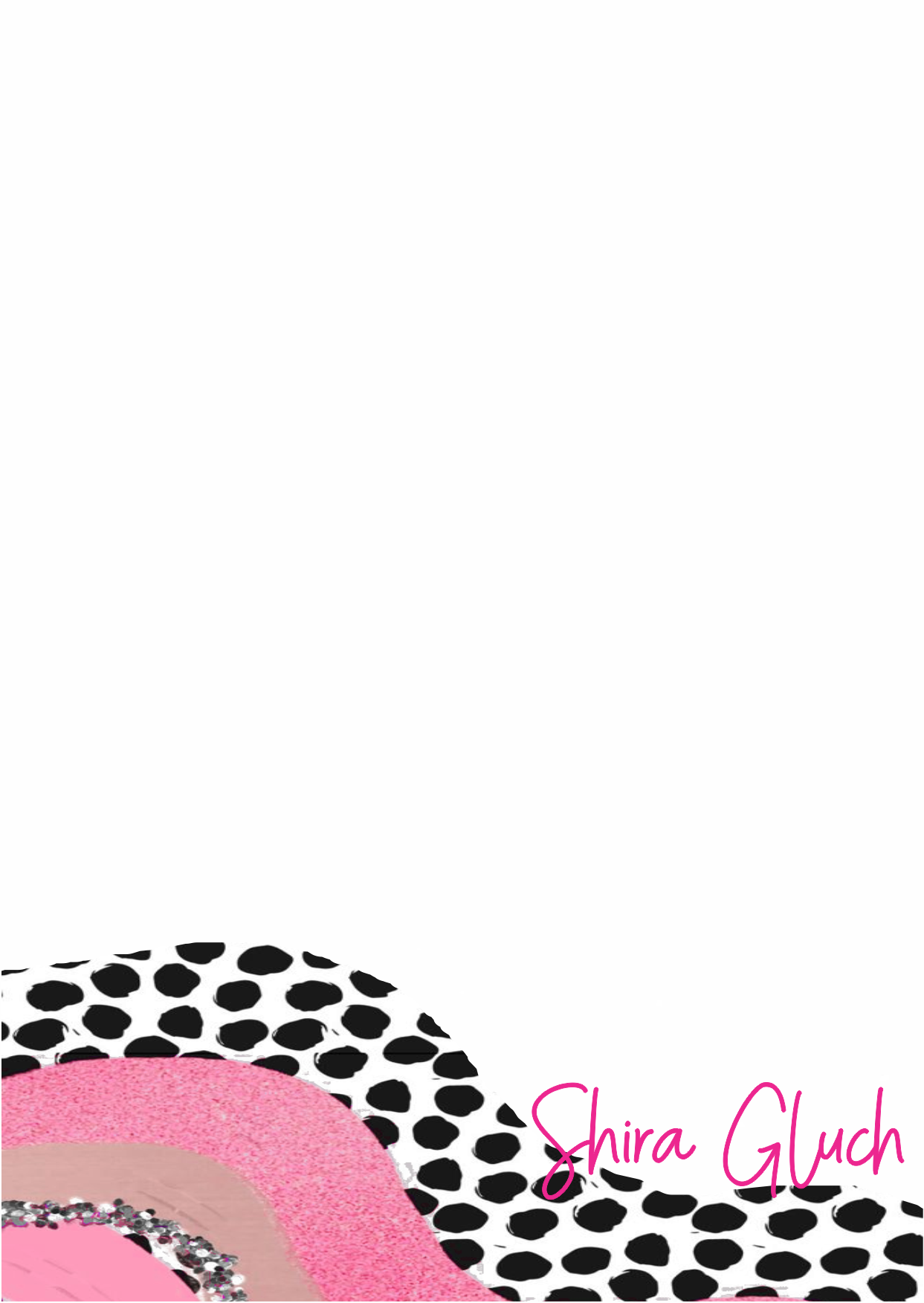 Glitter pinks
