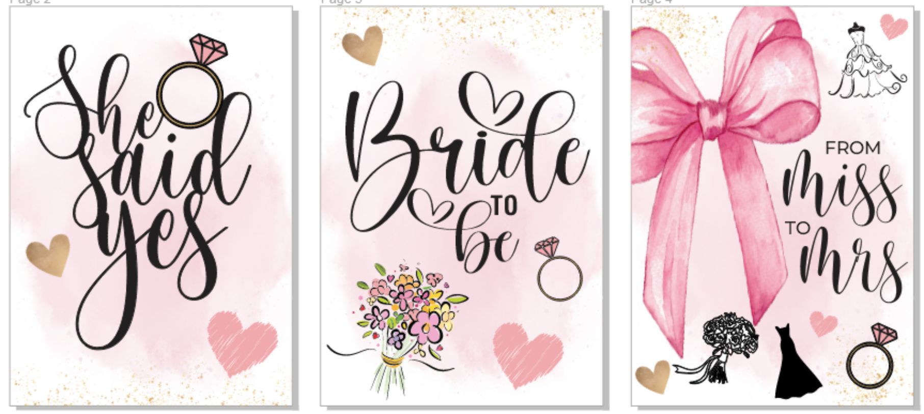 Bride to be