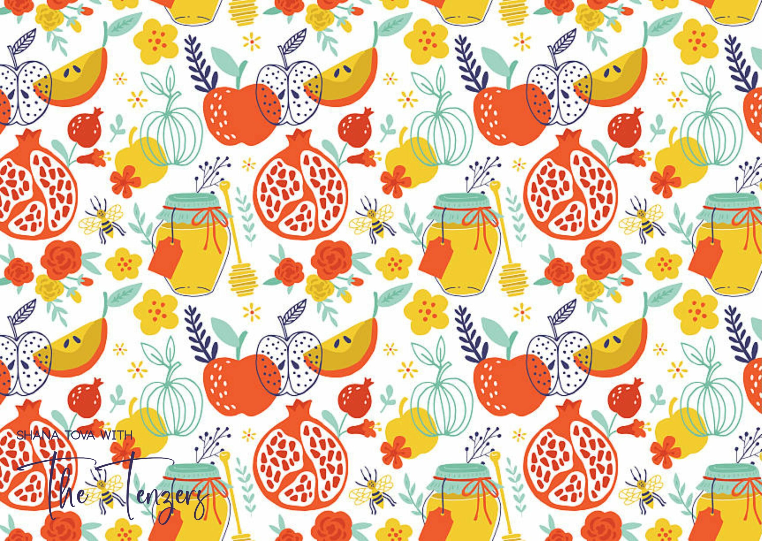 Rosh Hashana orange