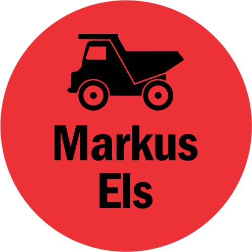 Truck on red