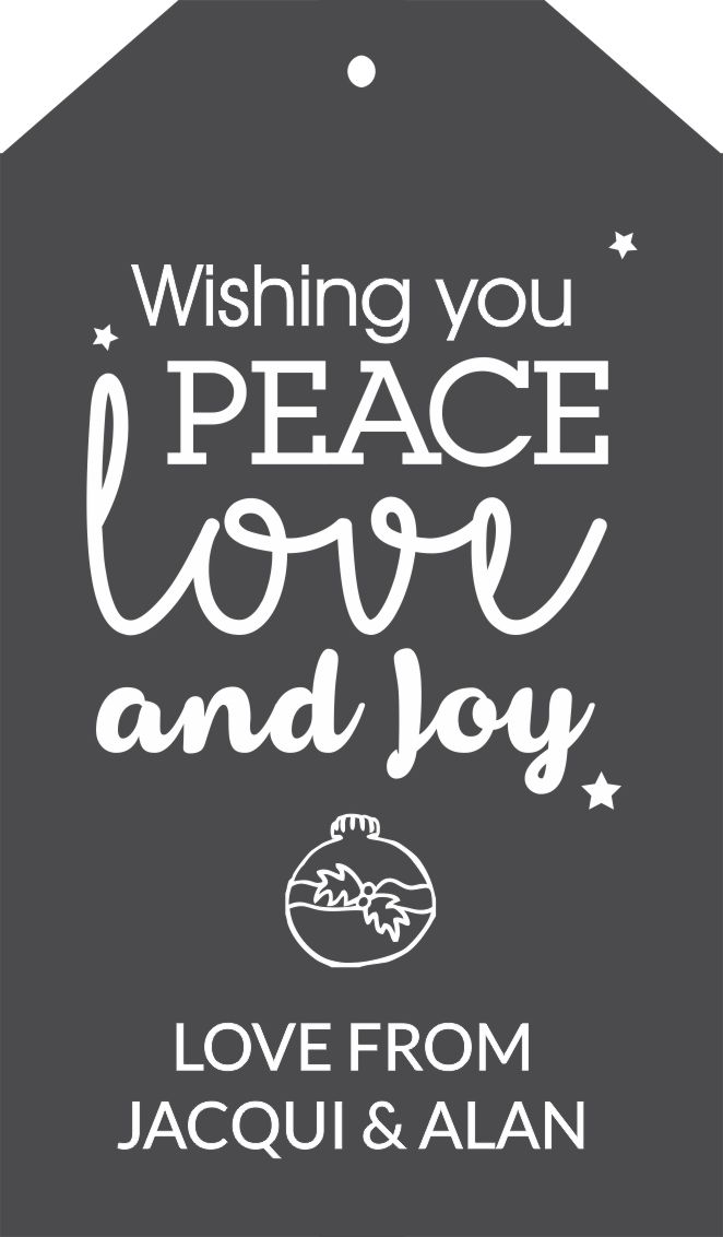 Peace Love Joy