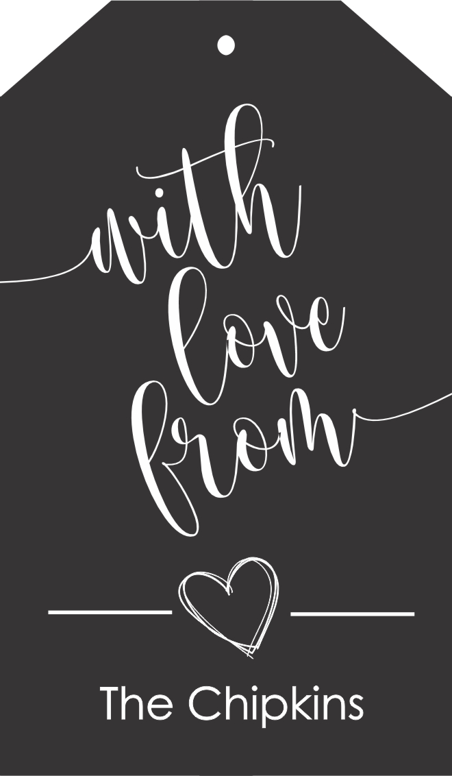 With love black