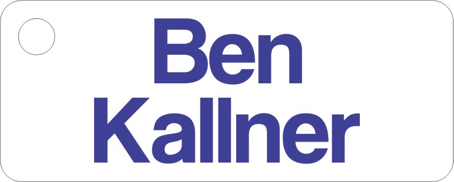 Text blue on white