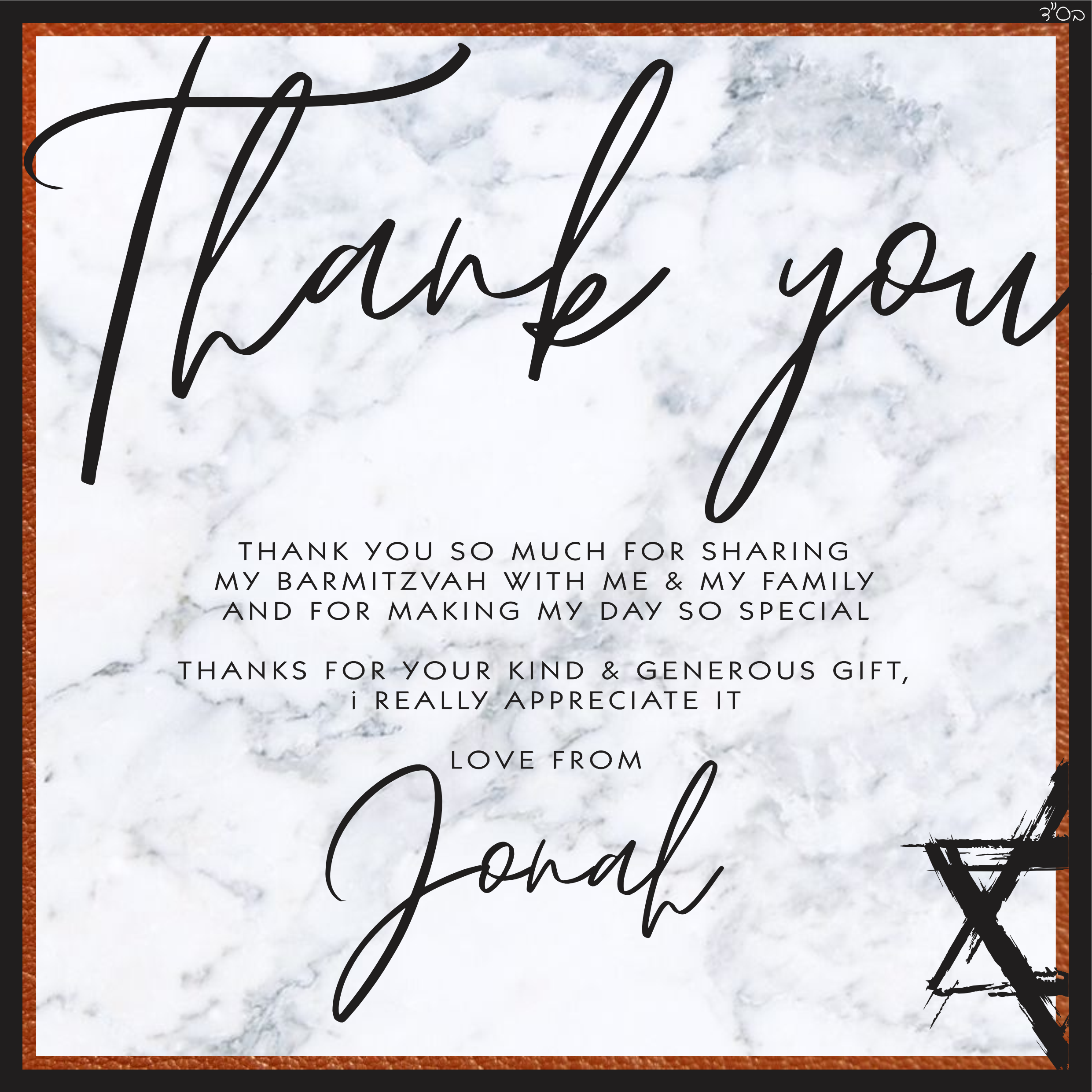 Thank You Jonah
