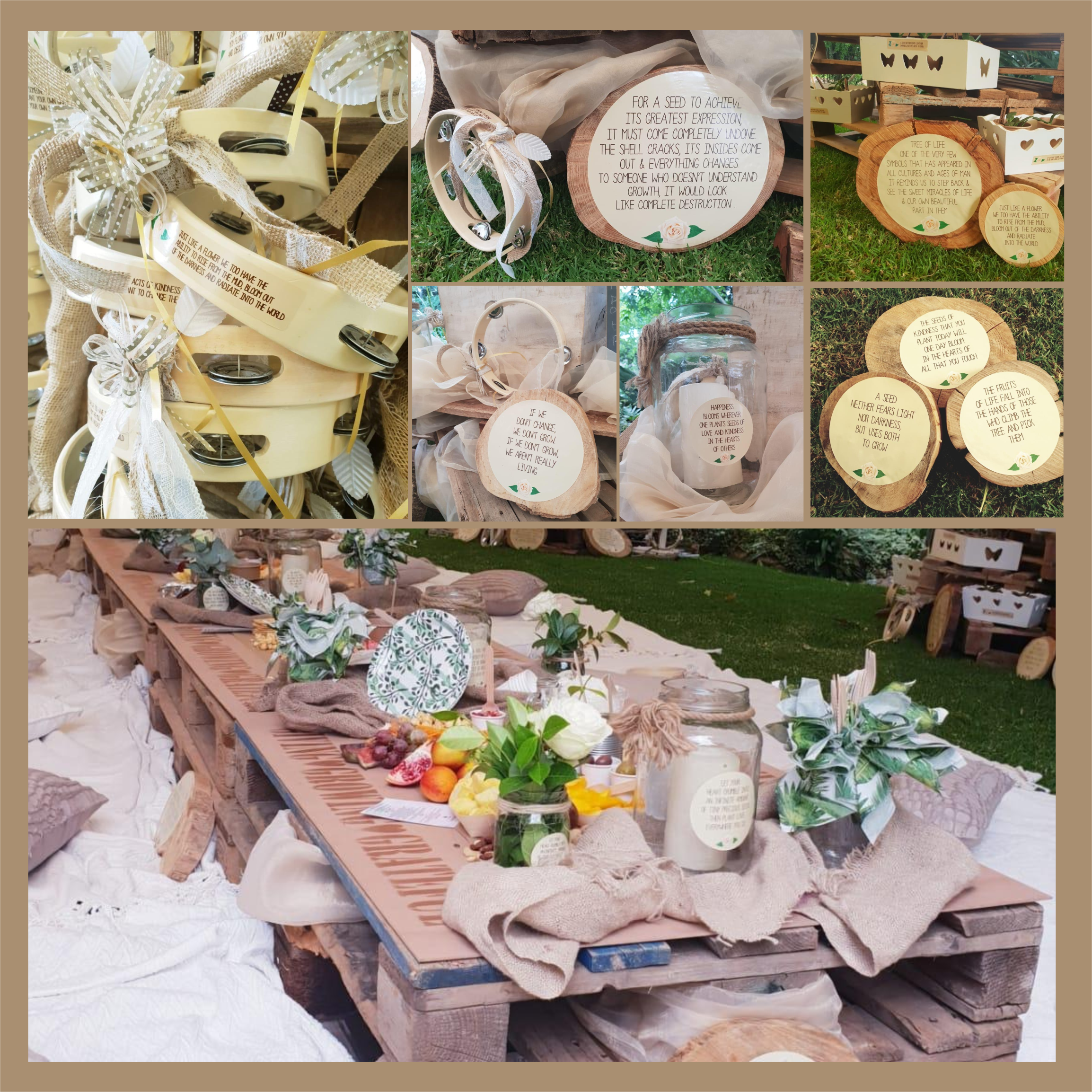 Rustic 40th