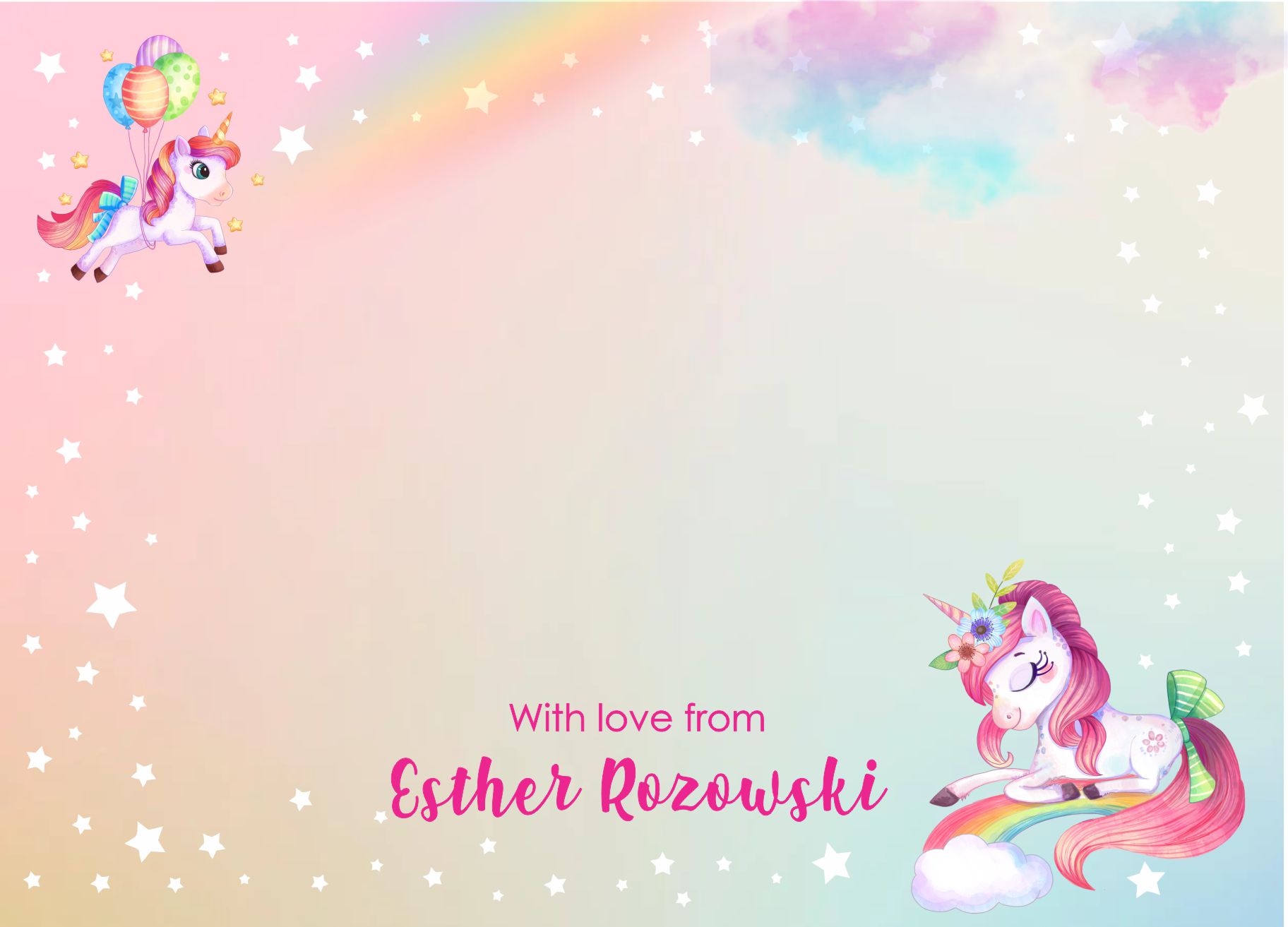 Unicorn stars