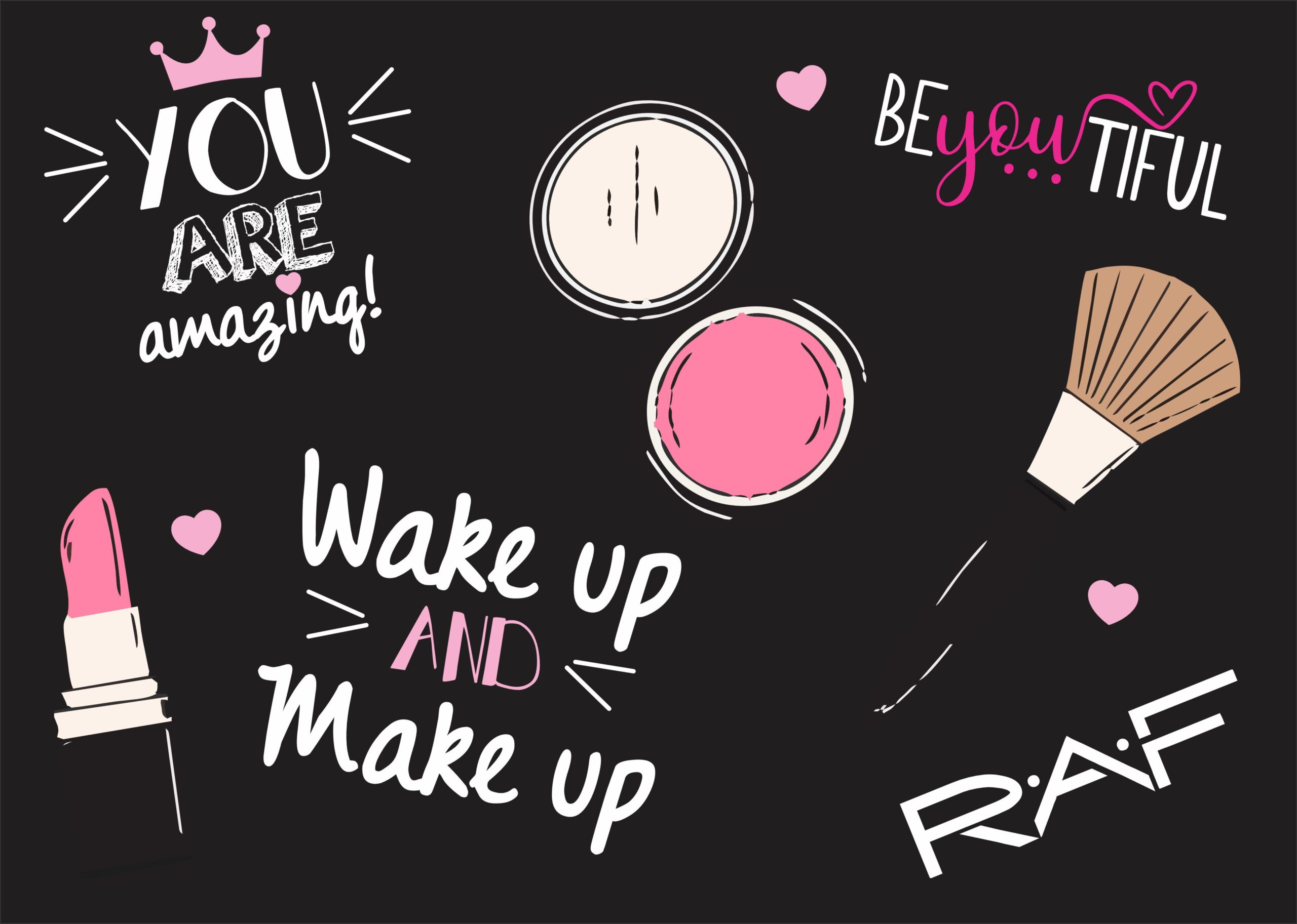 Wake up make up