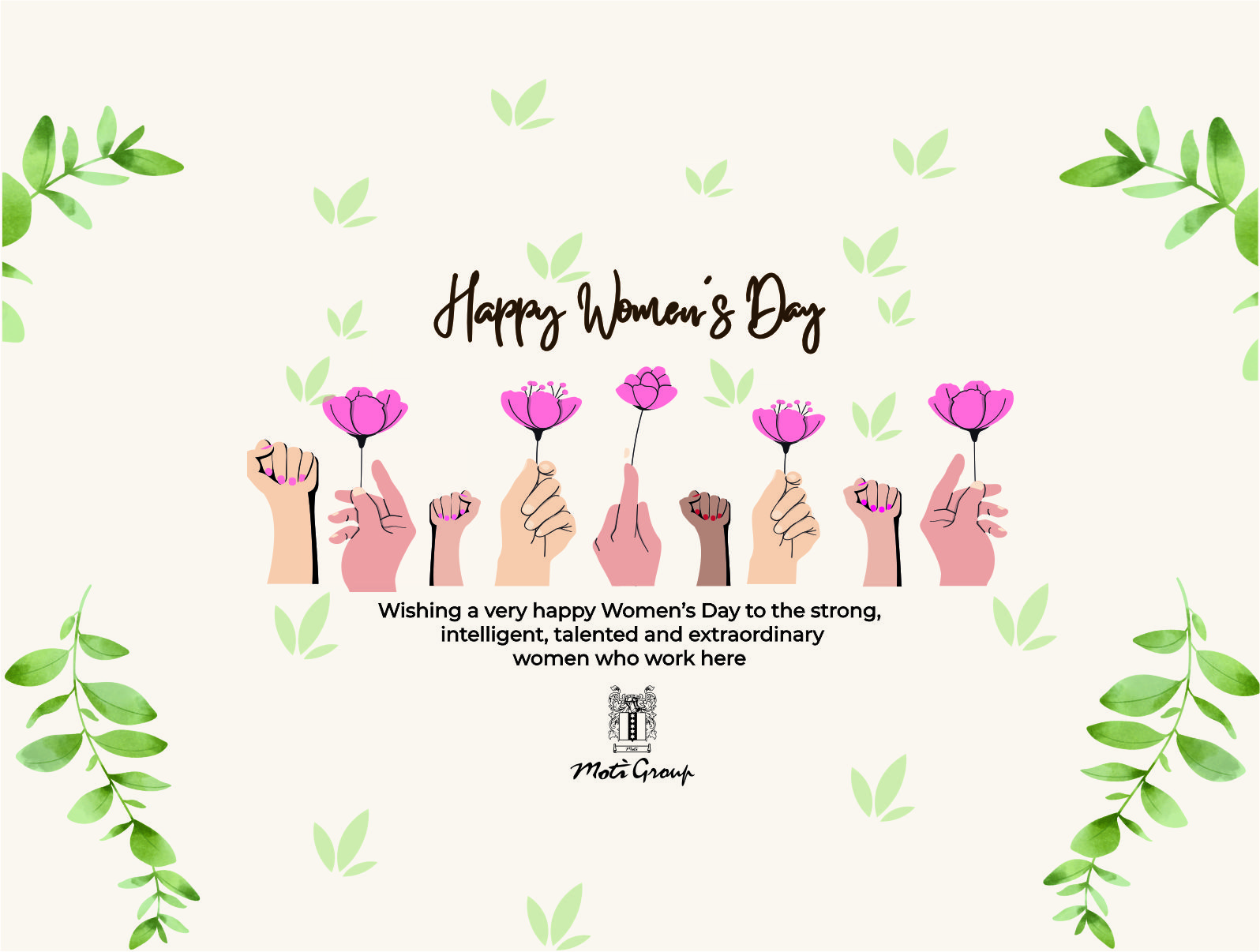 Women's Day Leaves Kitkat