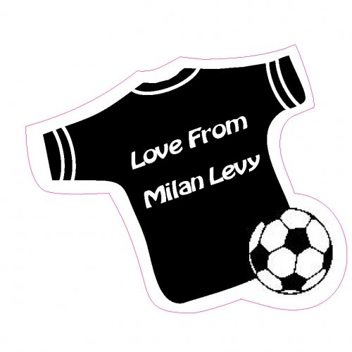 Shirt & ball black