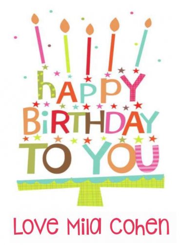 Birthday candles