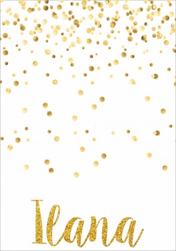 Glitter gold