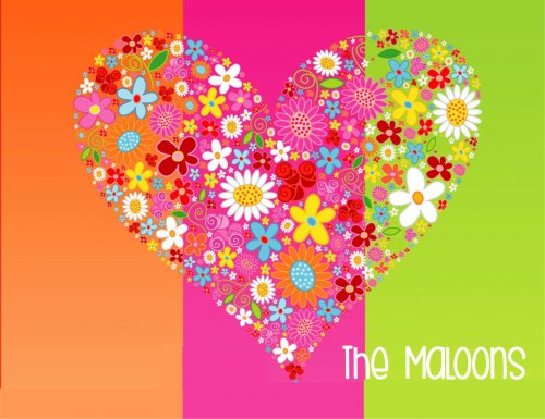 Heart of flowers