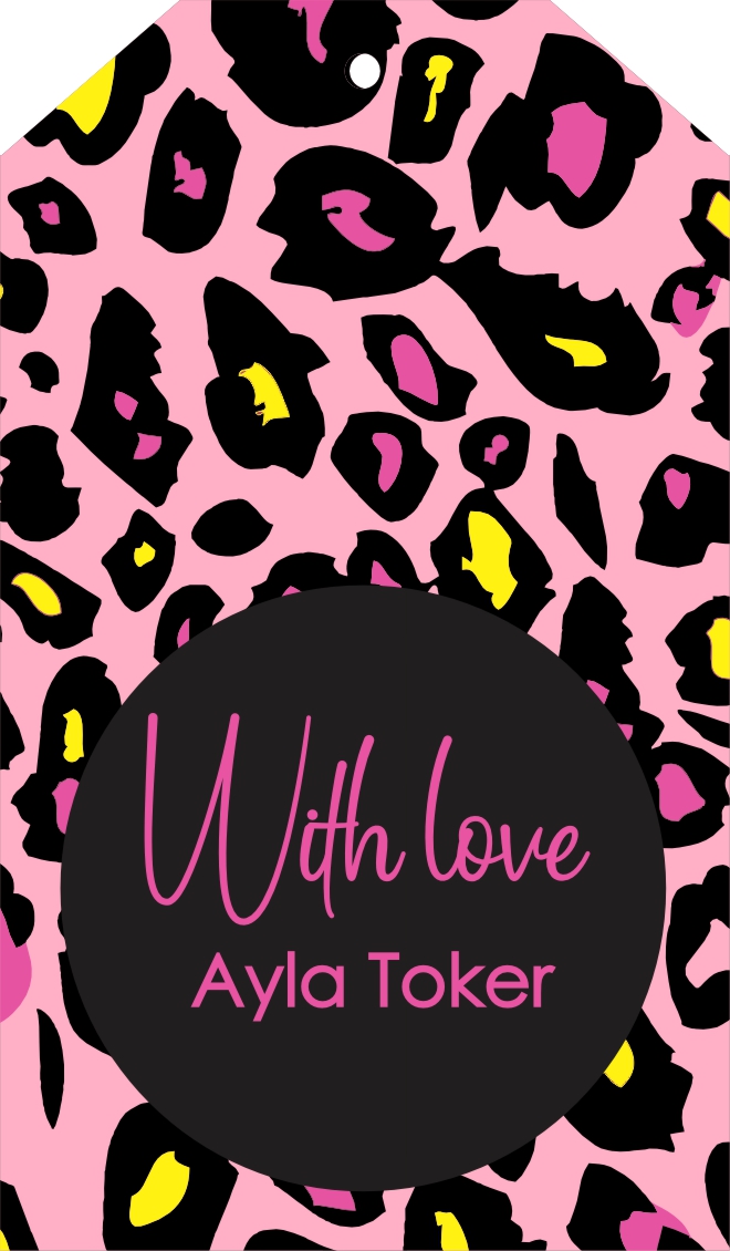 Pink animal print