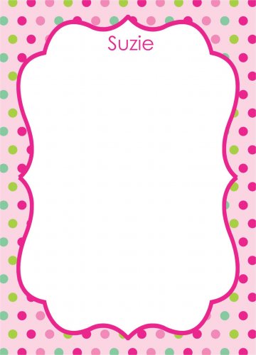 Dots on pinks