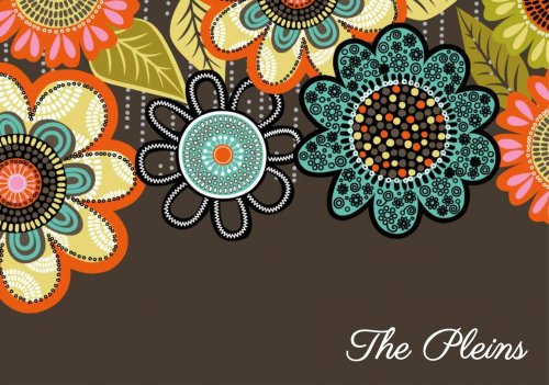 Brown flowerburst