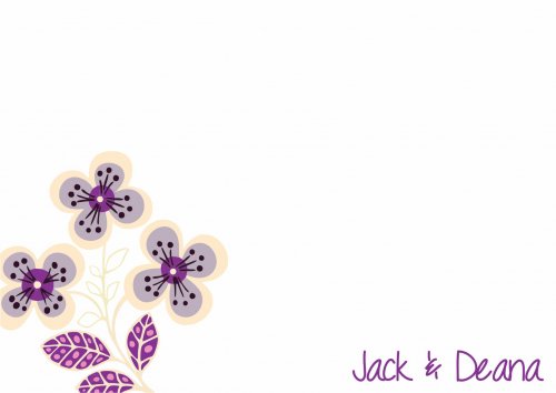 Purple flowers