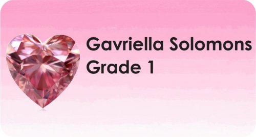Pink heart diamond