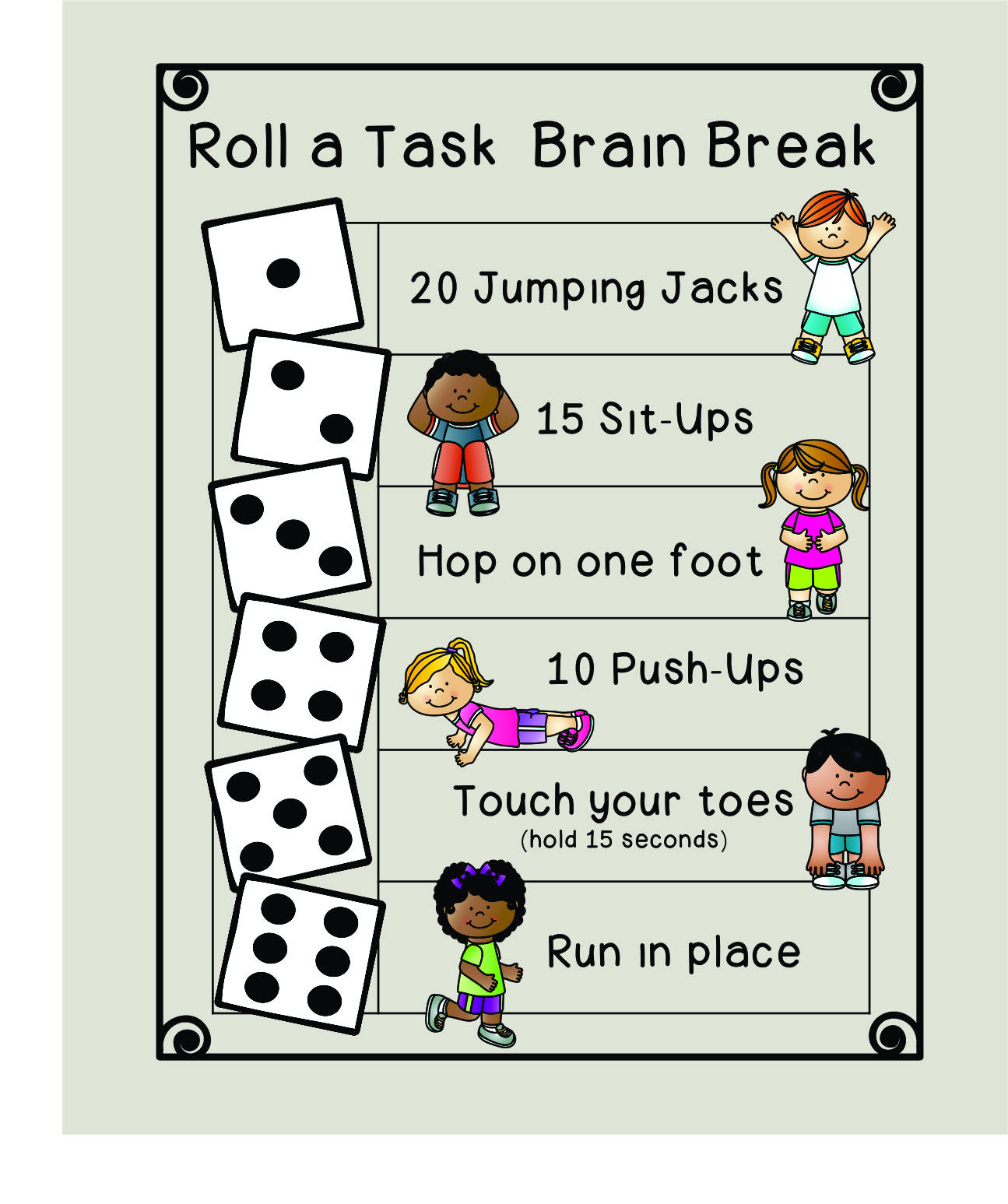Roll a dice