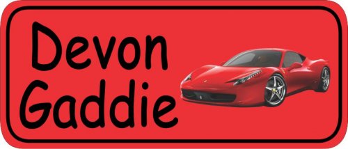 Ferrari on red