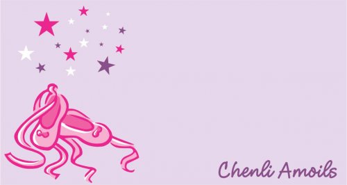 Ballet stars purple