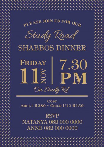 Shabbos Dinner