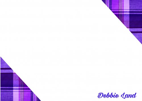 Purple corners
