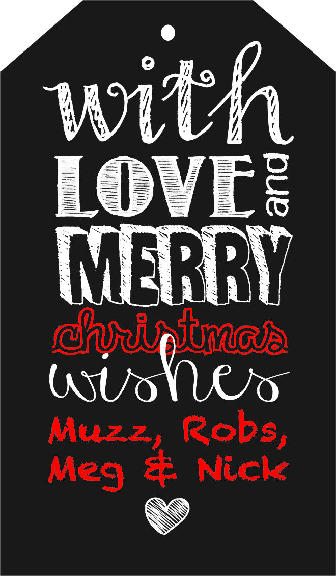 Christmas Merry Chalk
