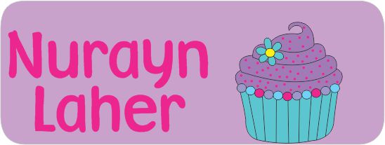 Cupcake purple