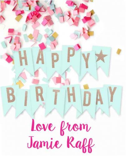 Birthday confetti
