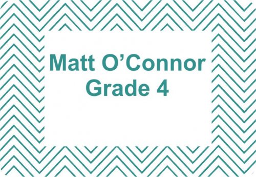 Chevron thin aqua