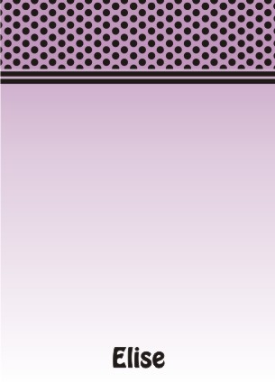 Purple dots faded