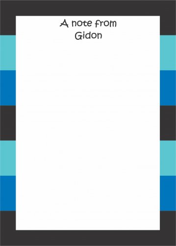 Border chunky stripes