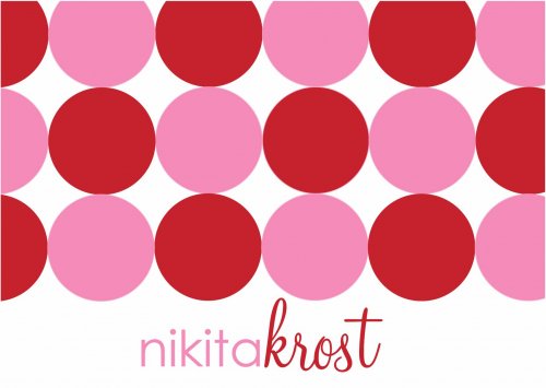 Bubbles pink n red