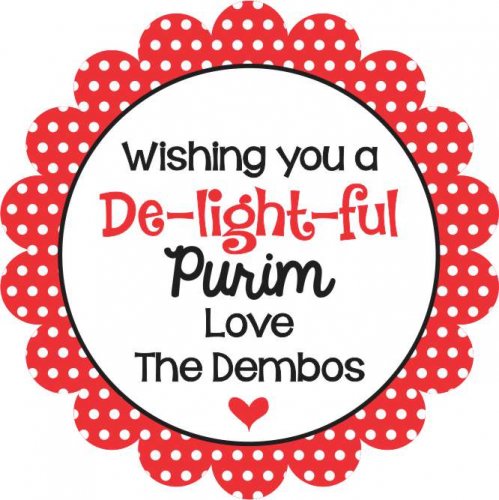 Purim red dots