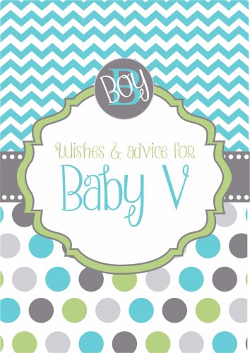 Stripes & dots soft blue