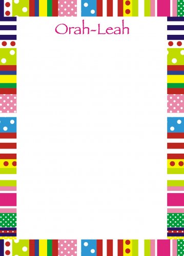 Border ribbons
