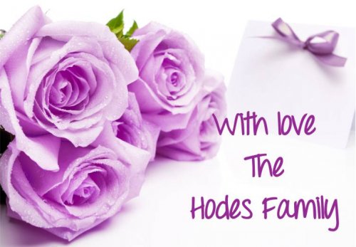 Roses bunch purple