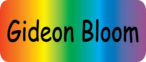 Text black on rainbow brights
