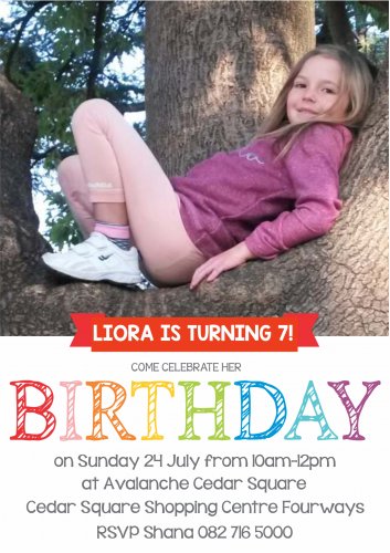 Birthday photo