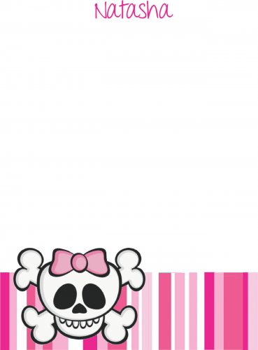 Skull pink