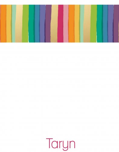 Watercolour stripes