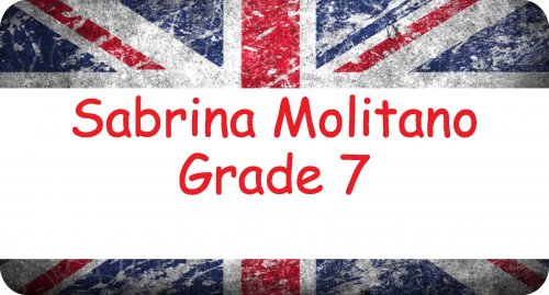Flag GB grunge