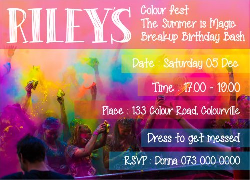 Colour fun