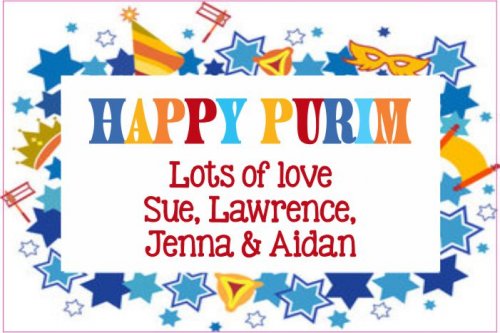Purim border