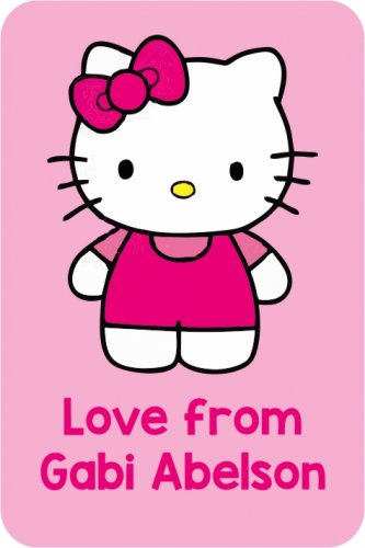 Kitty on Pink
