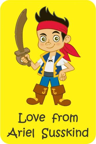 Pirate on yellow